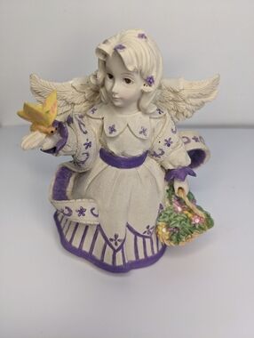 Sarah’s Angels Summer Vintage 90s Mindspring Studio Figurine 4" Handpainted